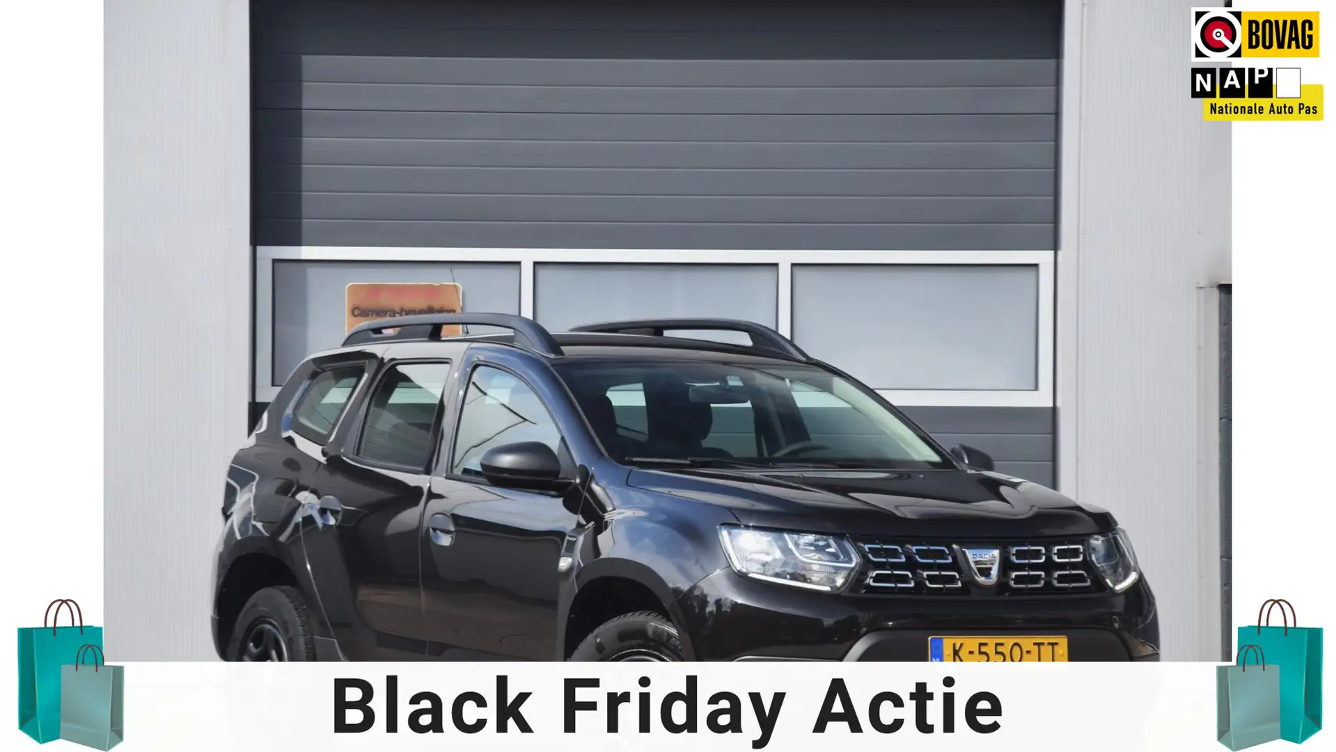 Dacia Duster 4WD 1.3 TCe 4x4 Essential awd AIRCO TREKHAAK Noir - 1