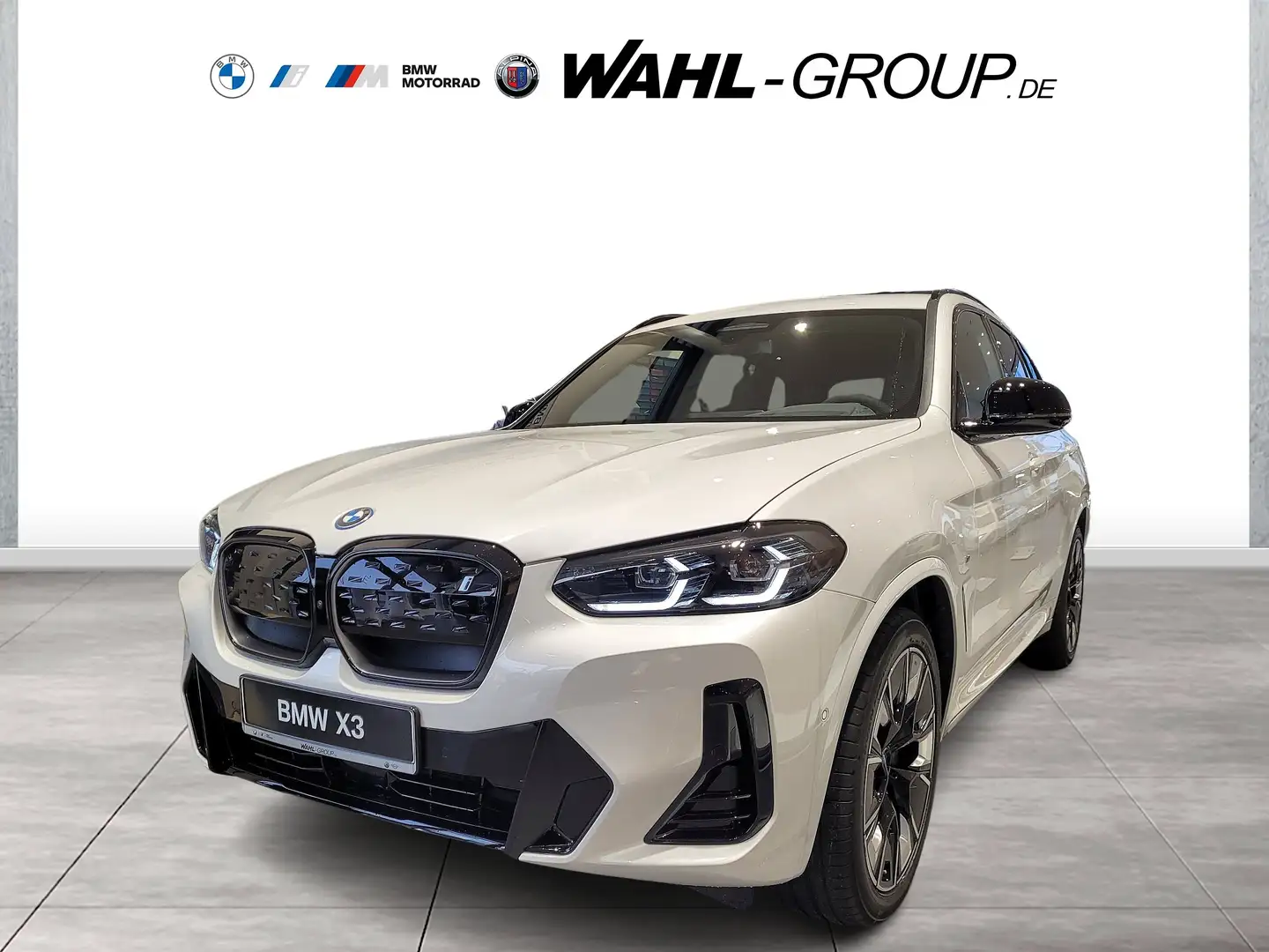 BMW iX3 Gestiksteuerung Head-Up HK HiFi DAB LED Shz Weiß - 1