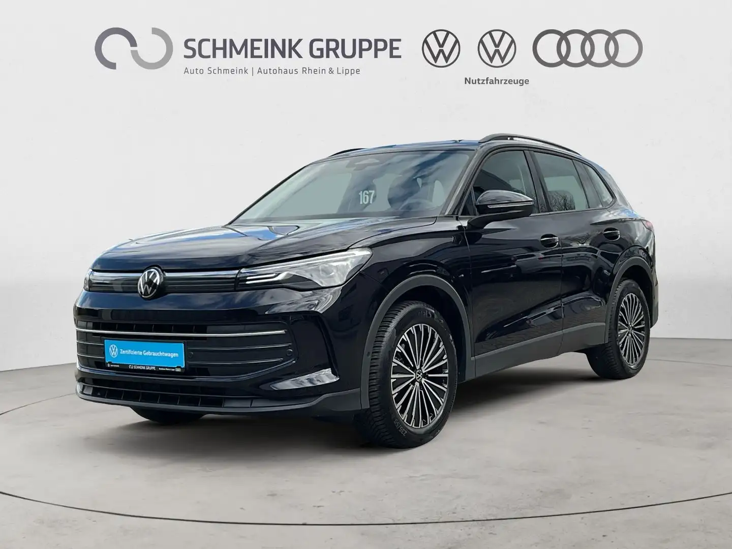 Volkswagen Tiguan 1.5 eTSI DSG Life Allwetter AHK Kamera Zwart - 1