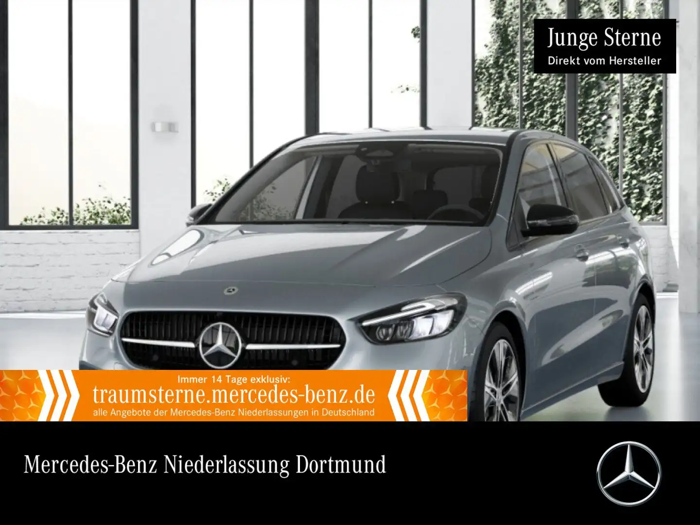 Mercedes-Benz B 200 d PROGRESSIVE+NIGHT+LED+KAMERA+TOTW+8G Silber - 1