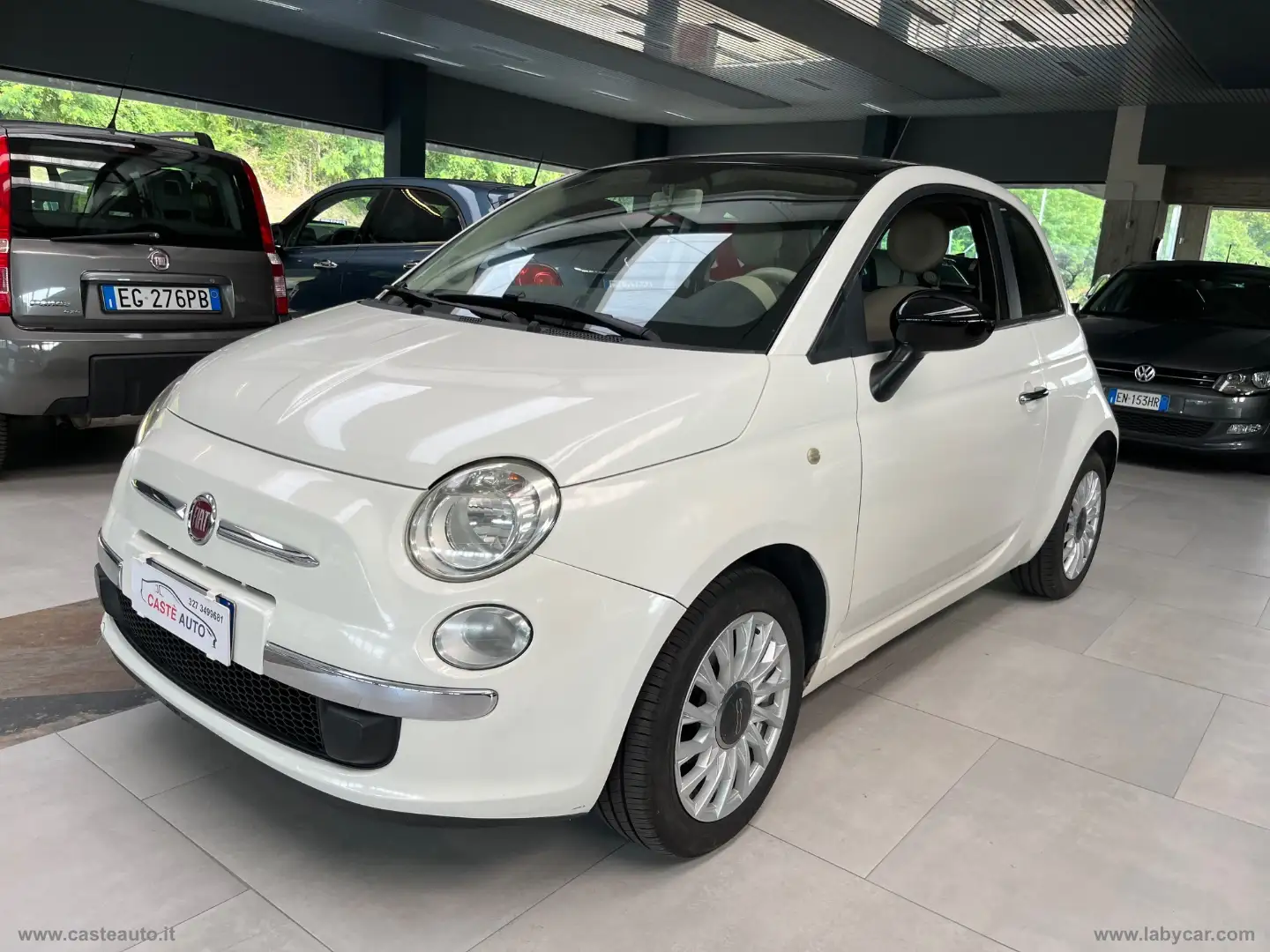 Fiat 500 1.2 Pop GPL Bianco - 1