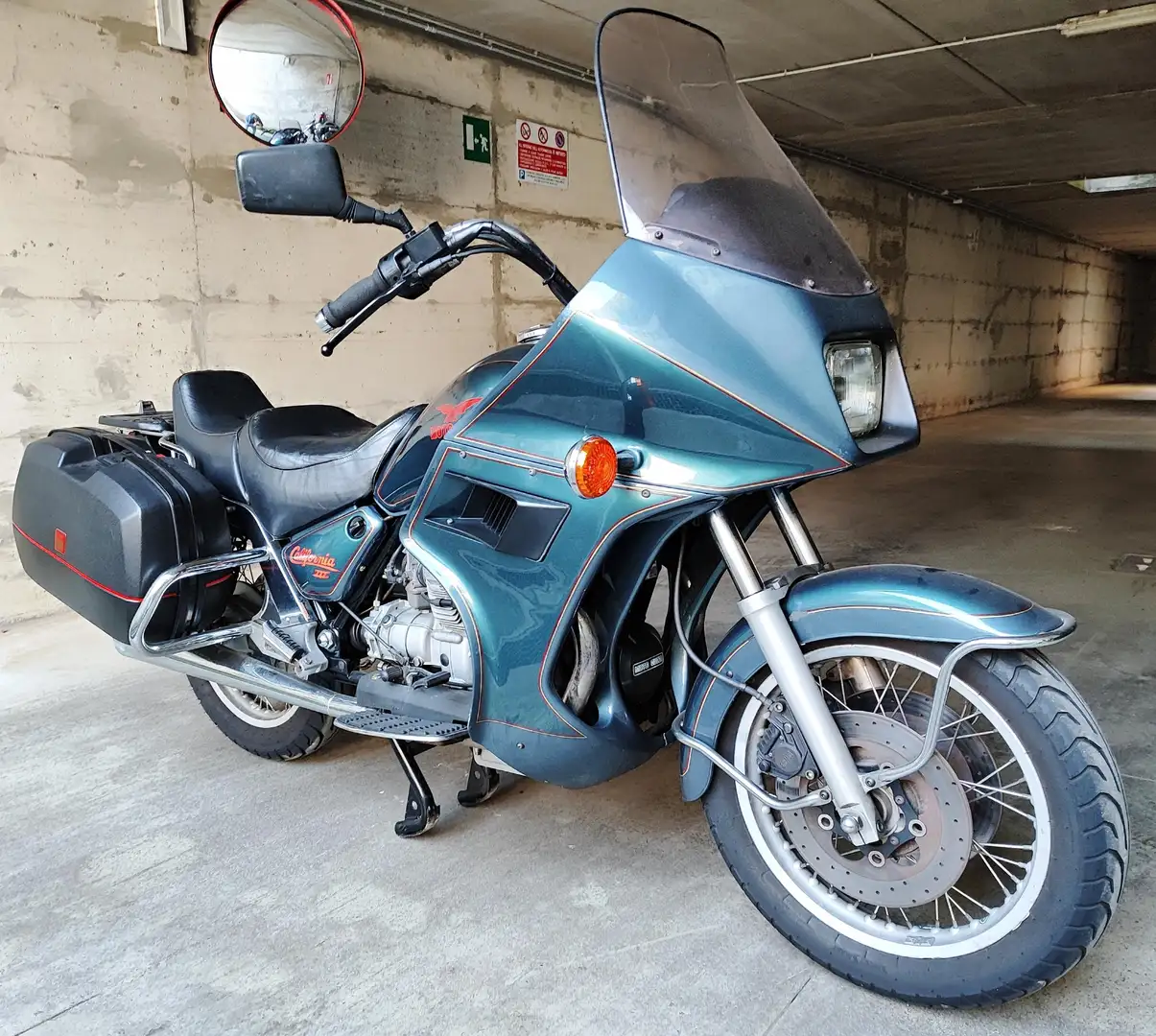 Moto Guzzi California 1000 III RL carburatiori Groen - 1