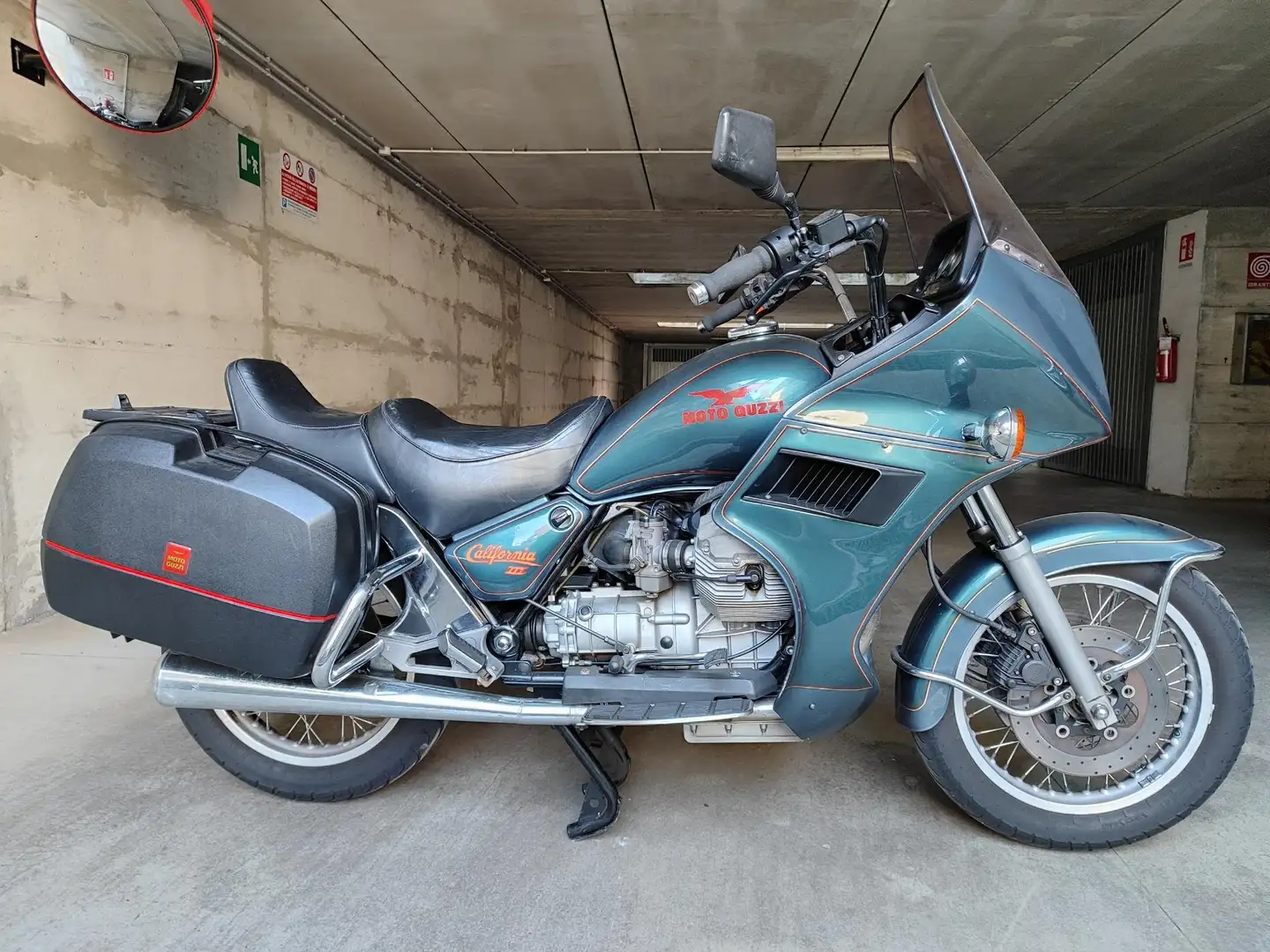Moto Guzzi California 1000 III RL carburatiori Groen - 2