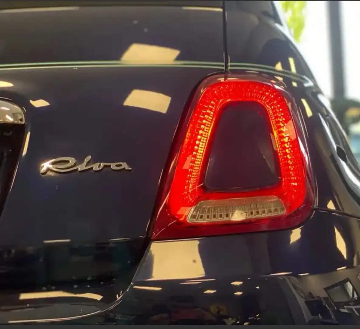 Fiat 500 1.2 Riva 69cv con tetto apribile Blu/Azzurro - 2