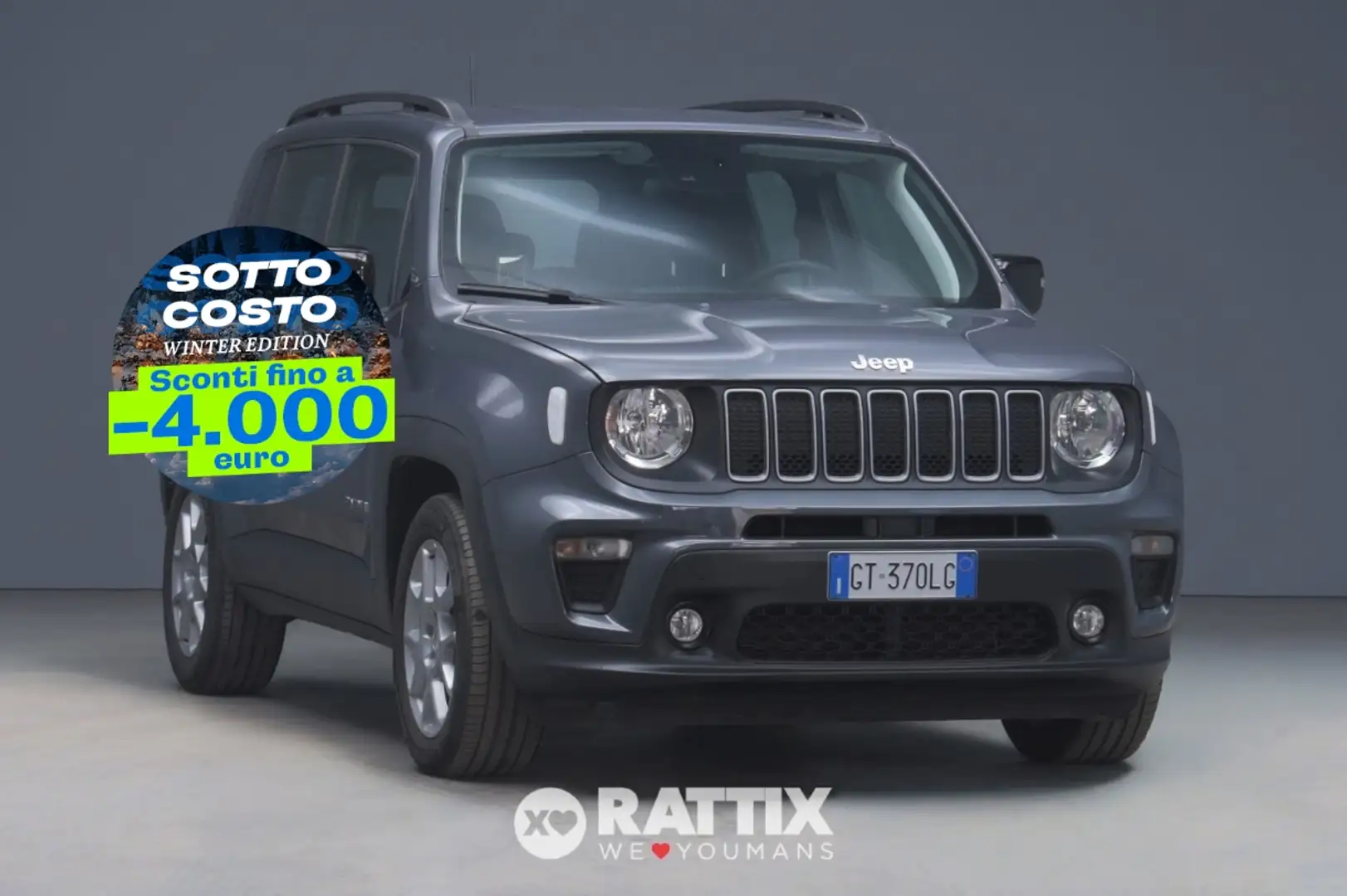 Jeep Renegade 1.5 Turbo T4 Mhev 130CV Limited DCT Gri - 1