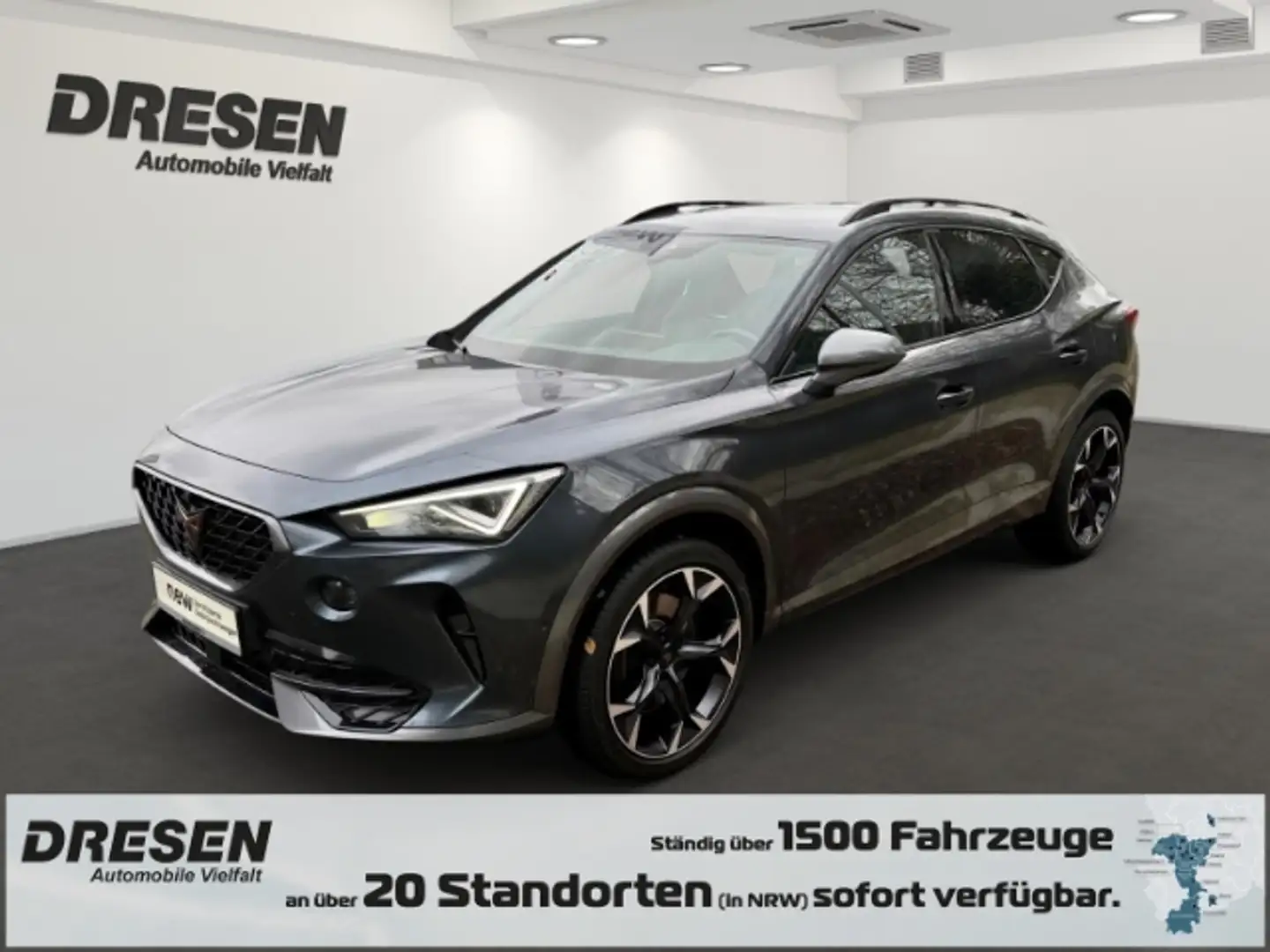 CUPRA Formentor VZ 2.0 TSI 245 PS 360°KAMERA ANHÄNGERKUPPLUNG NAVI Grau - 1