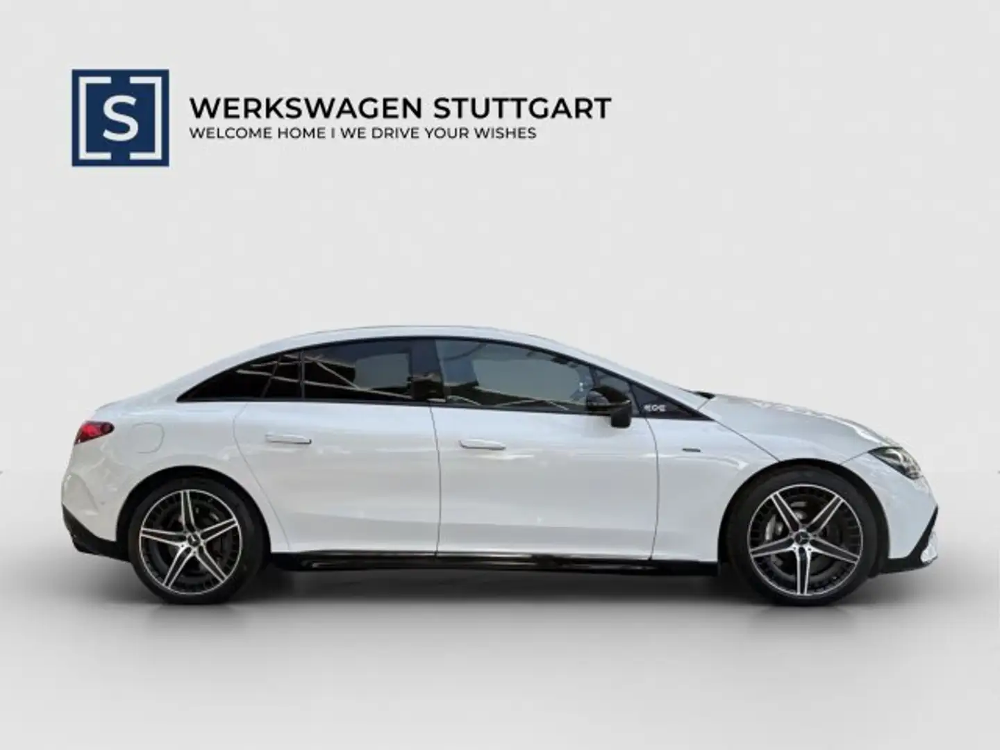 Mercedes-Benz EQE 43 4Matic AHK I 360 I KEYLESS-Go-Paket Navi/Keyless-Go Startanlage und Zentralverriegelung/Klima/AIRMATIC DC/Sitzhzg. Weiß - 2