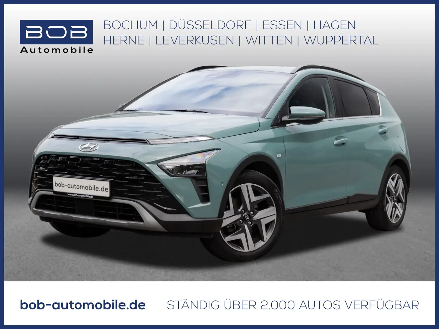 Hyundai BAYON 1.0 T-GDI Prime Mild-Hybrid 2WD Grün - 1