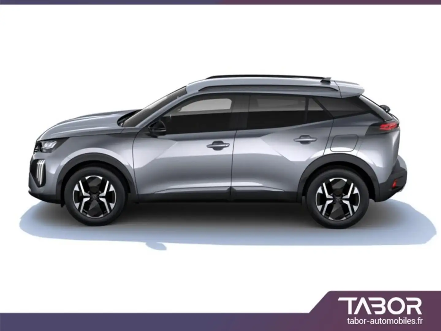 Peugeot 2008 MHEV 145 DSC6 Allure GPS ACC 360° Gris - 2
