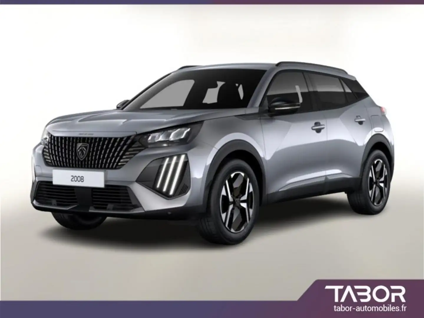 Peugeot 2008 MHEV 145 DSC6 Allure GPS ACC 360° Gris - 1
