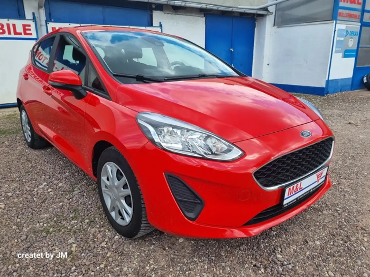 Ford Fiesta 5 Türen 100PS KLIMA CHECKHEFT VOLLSTÄNDIG Rouge - 2