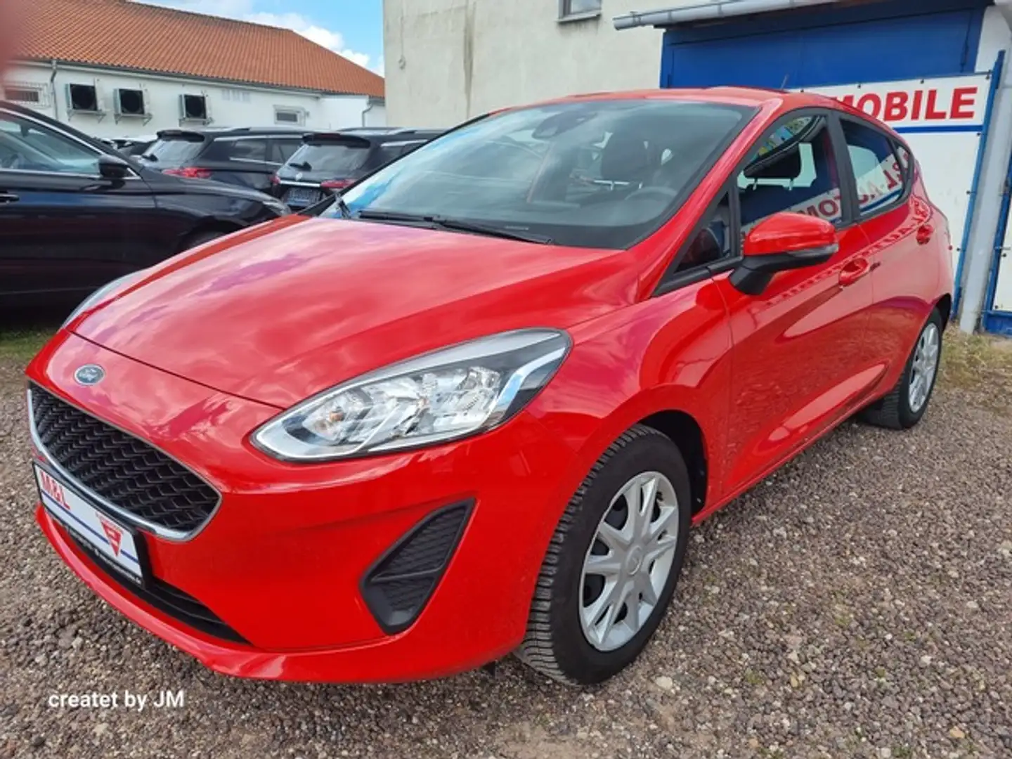 Ford Fiesta 5 Türen 100PS KLIMA CHECKHEFT VOLLSTÄNDIG Rouge - 1