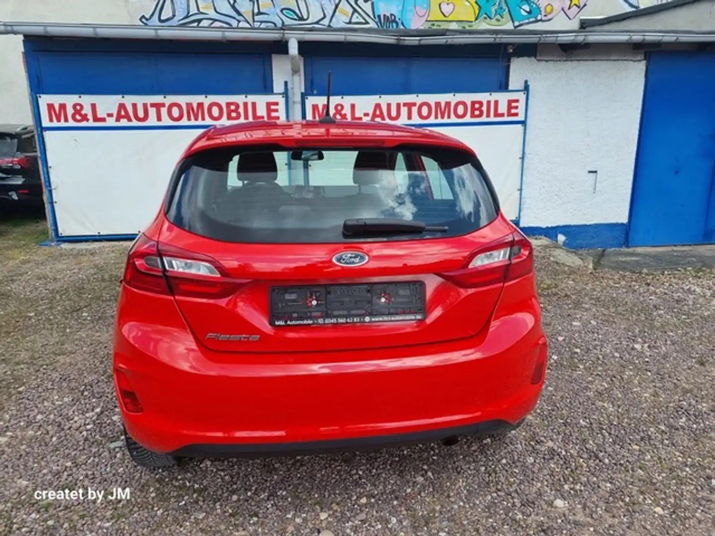 Ford Fiesta 5 Türen 100PS KLIMA CHECKHEFT VOLLSTÄNDIG Rot - 2