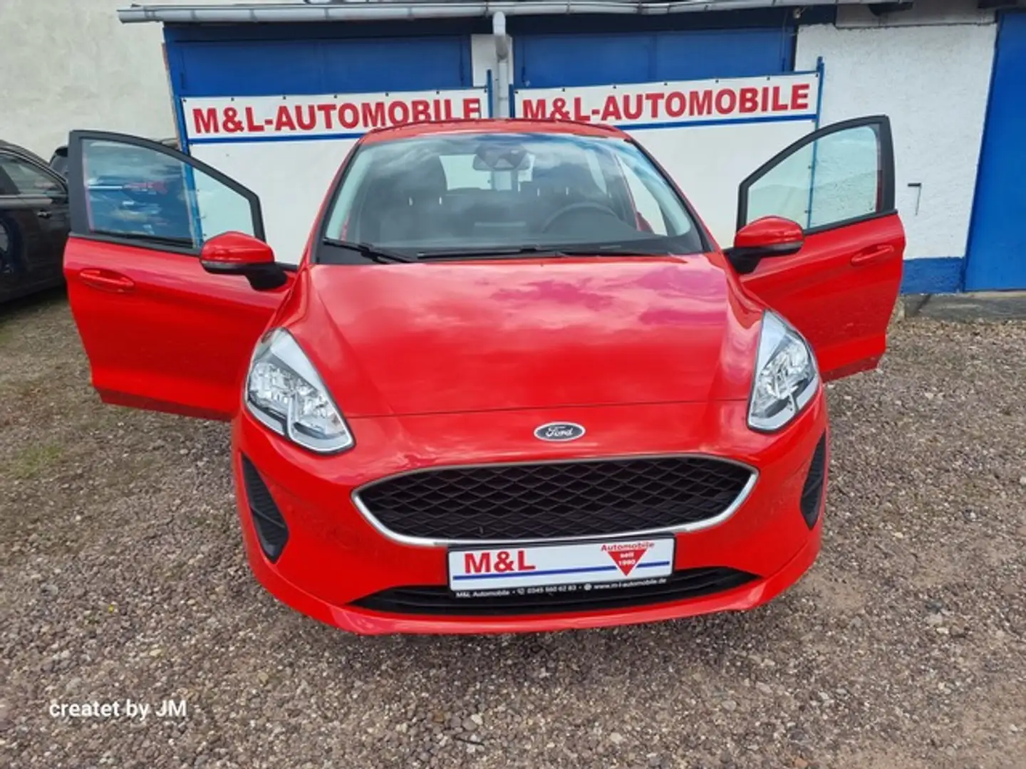 Ford Fiesta 5 Türen 100PS KLIMA CHECKHEFT VOLLSTÄNDIG Rot - 1