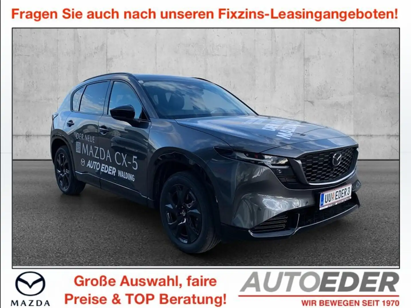 Mazda CX-5 e-Skyactiv G141 MHEV AWD Homura Aut. Grau - 1