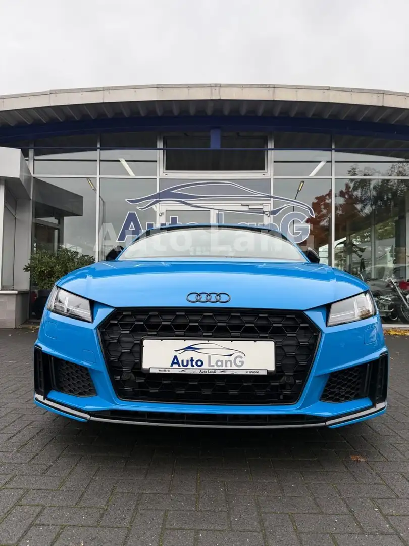 Audi TT Coupe 45 TFSI Competition S-tronic NAVI KAM. Bleu - 2