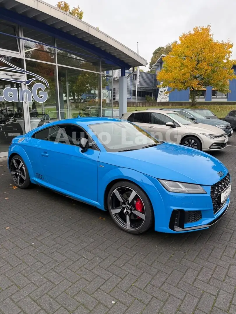 Audi TT Coupe 45 TFSI Competition S-tronic NAVI KAM. Bleu - 1