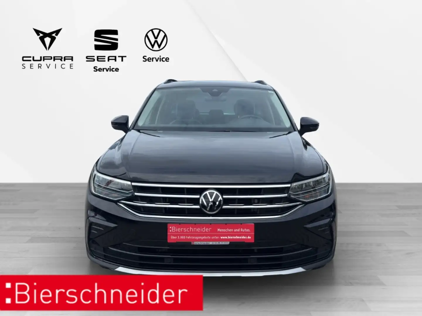 Volkswagen Tiguan 2.0 TDI DSG Life Urban Sport LED AHK NAVI ACC DAB Schwarz - 2