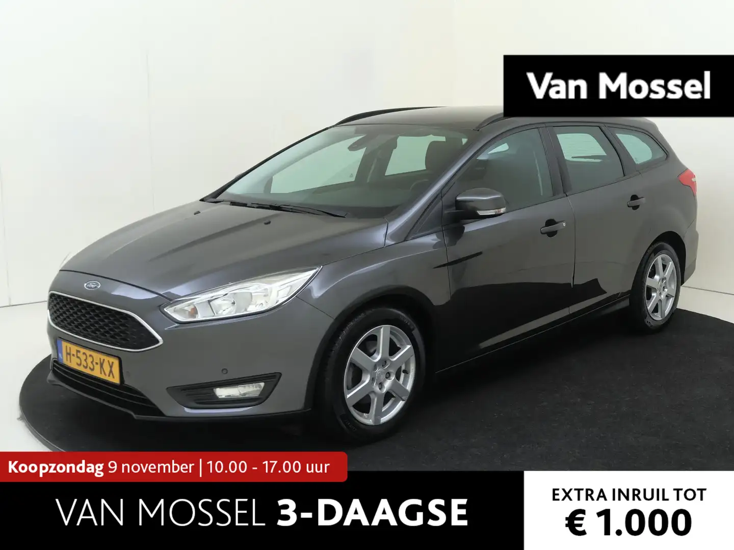 Ford Focus Wagon 1.0 First Edition | Cruise control | Airco Grijs - 1