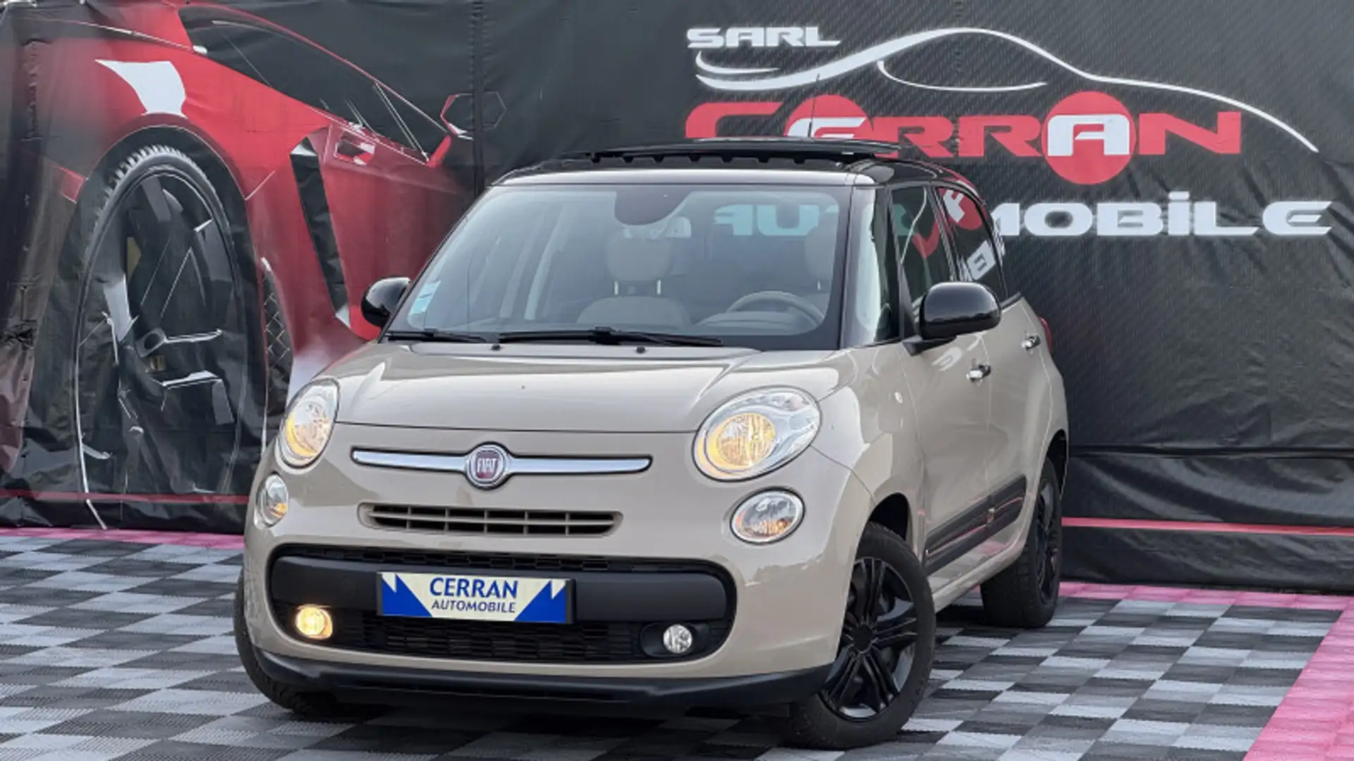 Fiat 500L 1.3 MULTIJET 16V 85CH S\u0026S EASY Brun - 1