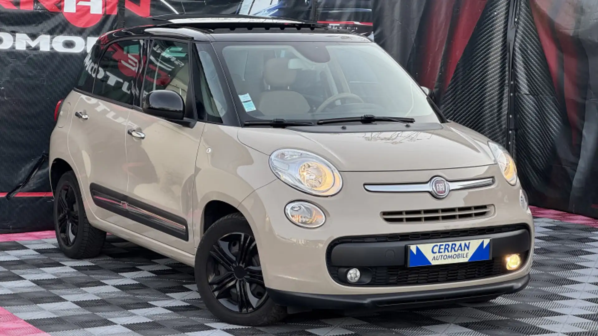 Fiat 500L 1.3 MULTIJET 16V 85CH S\u0026S EASY Brun - 2