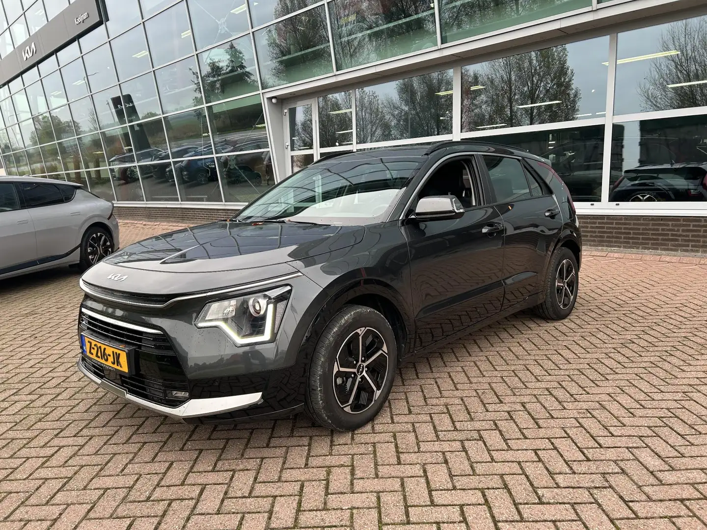 Kia Niro 1.6 GDi Hybrid DynamicLine 1300KG TREKGEWICHT | 14 Grijs - 2