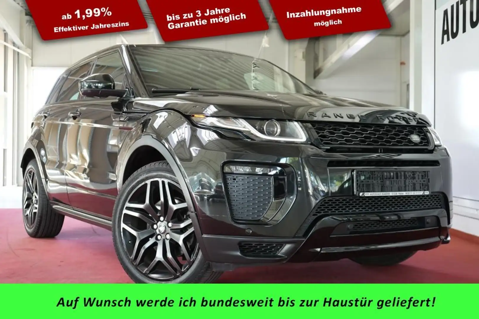Land Rover Range Rover Evoque HSE Dynamic TD4 *LED*Navi*Kam Schwarz - 1