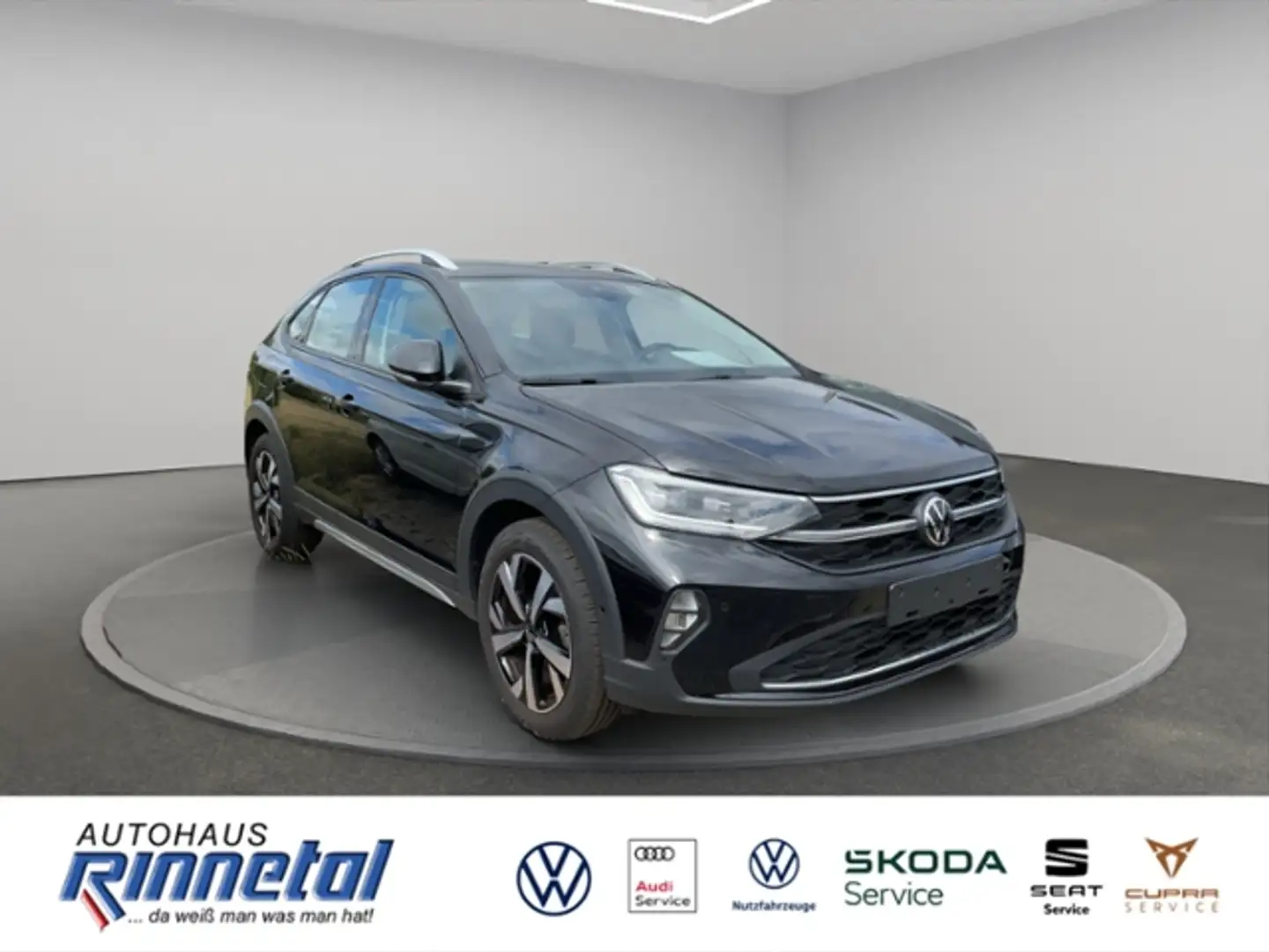 Volkswagen Taigo 1.0 TSI DSG Style AHK+KAMERA+ACC+MATRIX LED+KLIMA Schwarz - 1