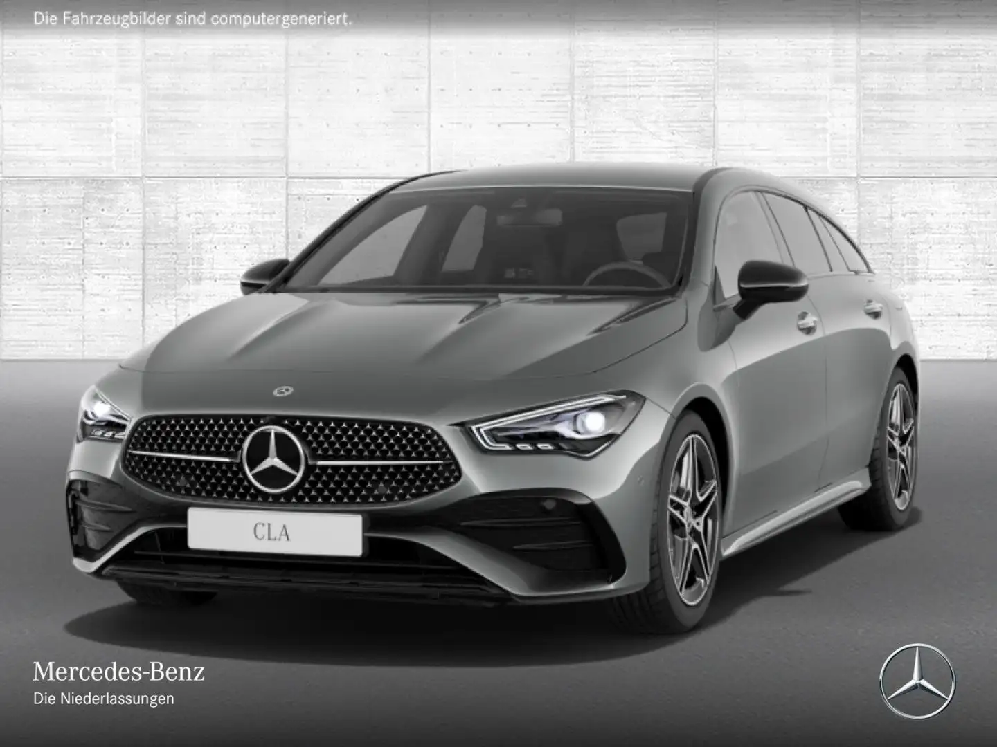 Mercedes-Benz CLA 200 AMG+NIGHT+AHK+LED+KAMERA+TOTW+KEYLESS+7G Gris - 2