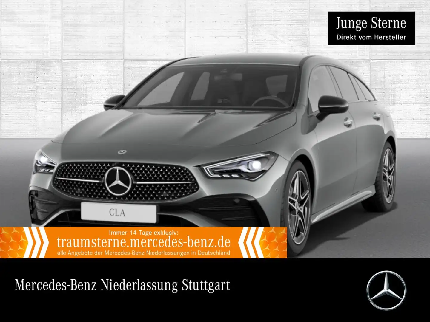 Mercedes-Benz CLA 200 AMG+NIGHT+AHK+LED+KAMERA+TOTW+KEYLESS+7G Gris - 1