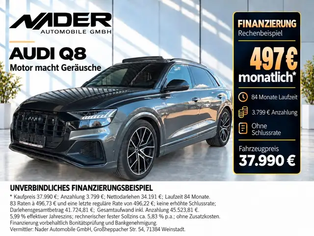 Audi Q8 55 TFSI quattro | Motor macht Geräusche
