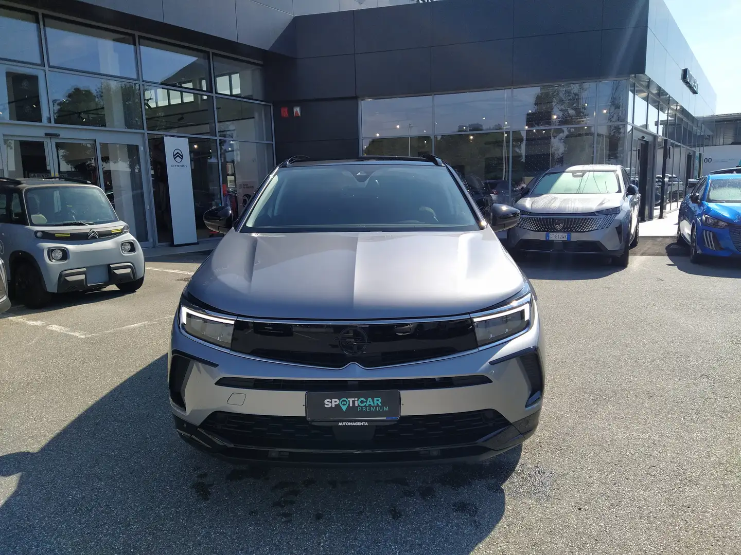 Opel Grandland 1.2 Hybrid 136cv e-DCT6 GS USATO GARANTITO Argento - 2