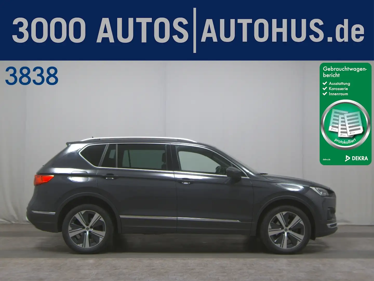 SEAT Tarraco 2.0 TDI Xcellence AHK Navi ACC LED vc Grau - 1