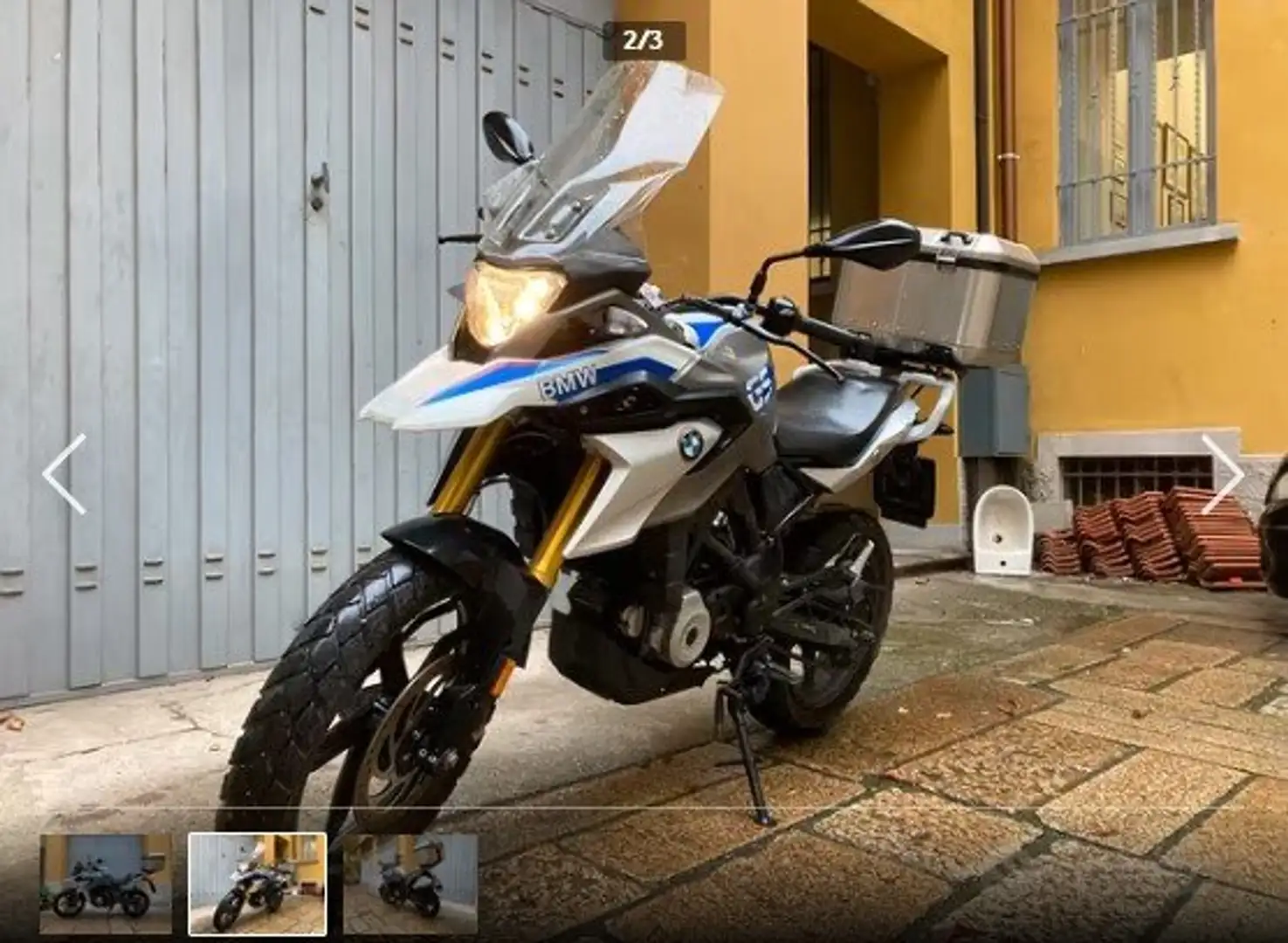 BMW G 310 GS Azul - 2