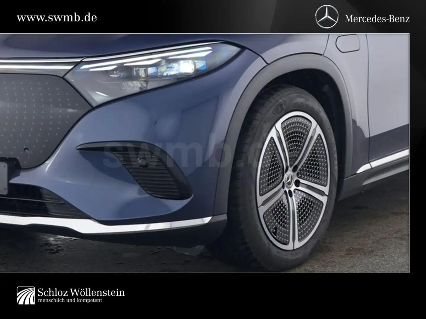 Mercedes-Benz EQS SUV EQS 500 4M SUV ElectricArt/DigitalLight/Fahrass Blau - 2