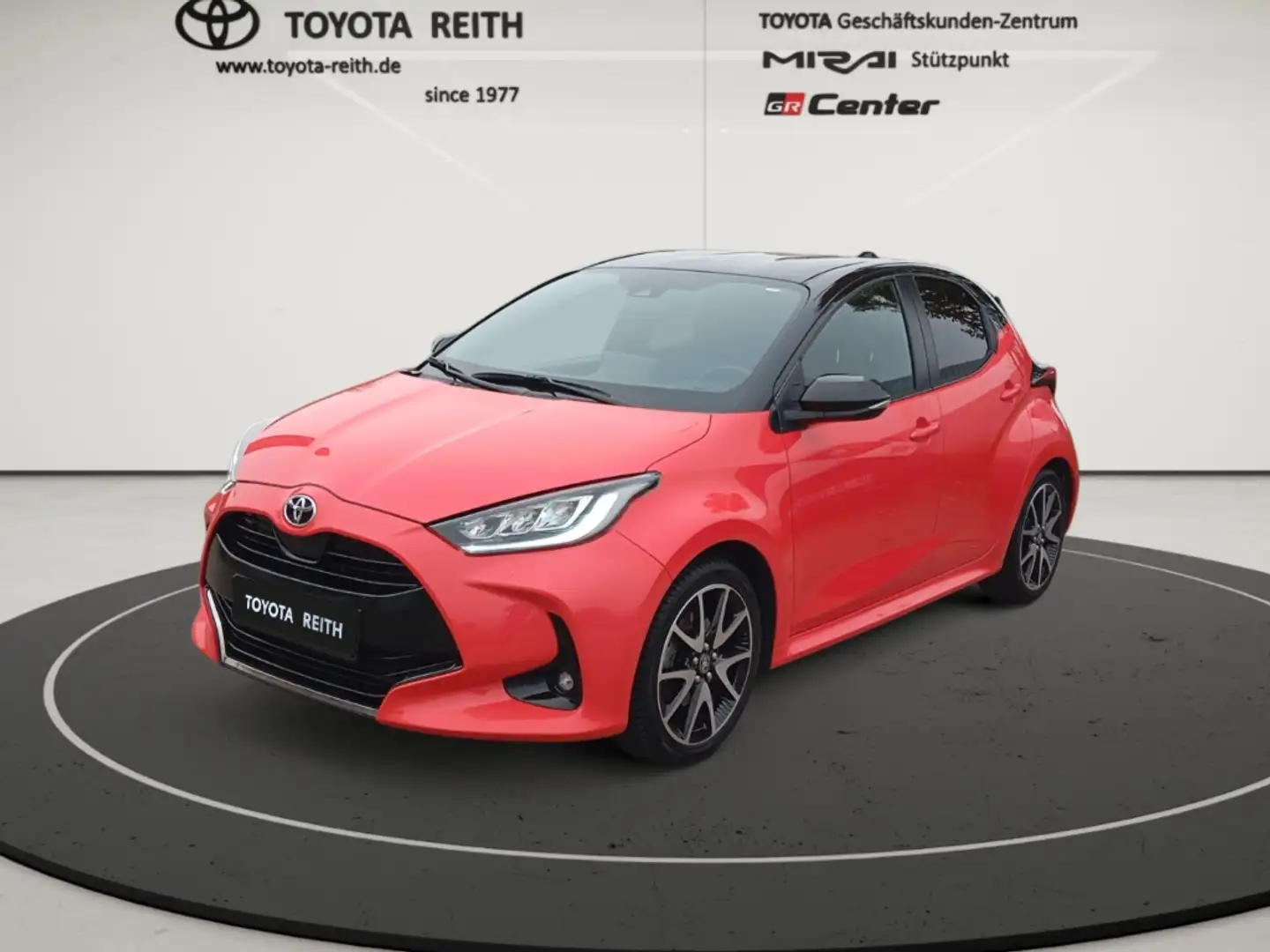 Toyota Yaris Hybrid Premiere Edition HUD LED Apple CarPlay Andr Rot - 1