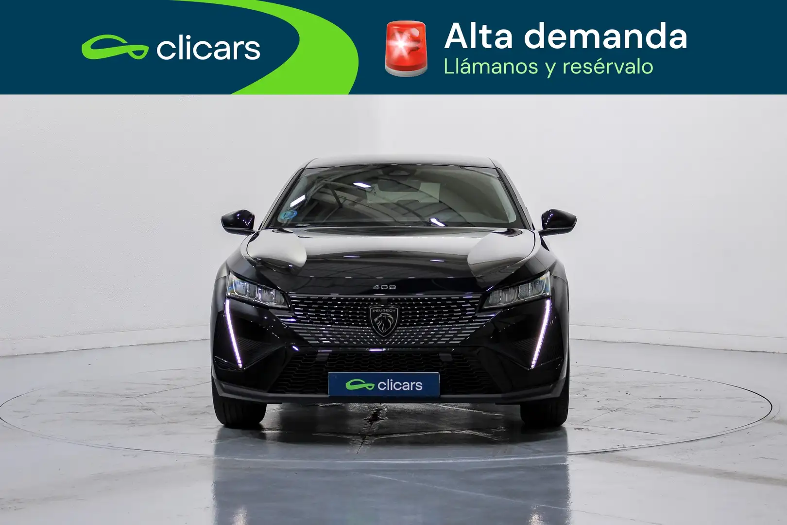 Peugeot 408 Hybrid 136 Allure e-DCS6 Negro - 2