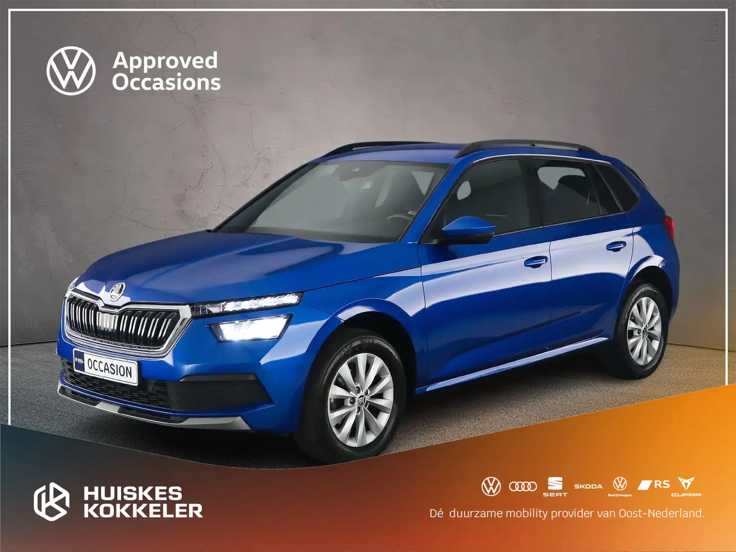 Skoda Kamiq Sport Business 1.0 TSI 110pk Achteruitrijcamera, C Blue - 1