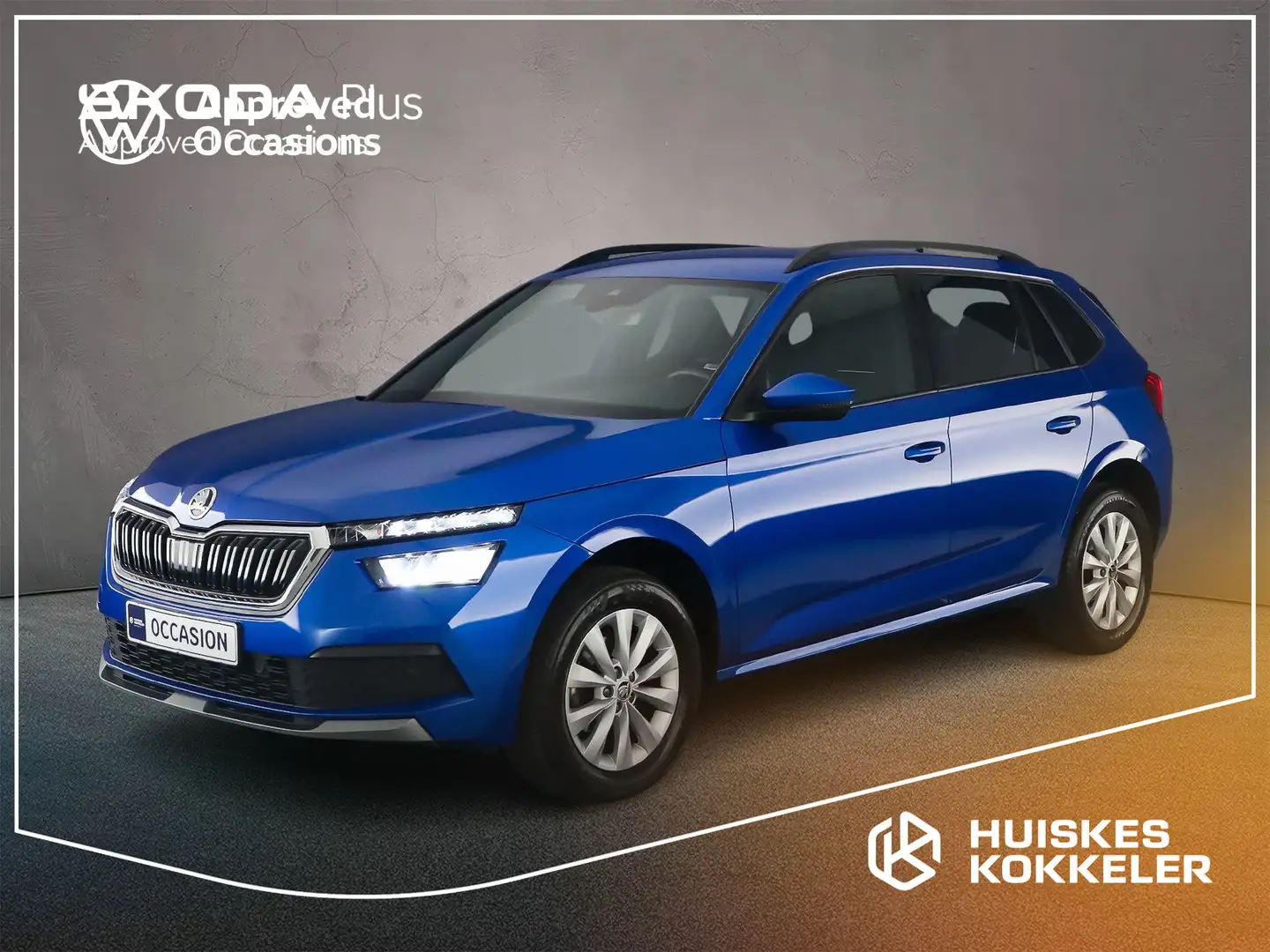 Skoda Kamiq Sport Business 1.0 TSI 110pk Achteruitrijcamera, C Blauw - 1