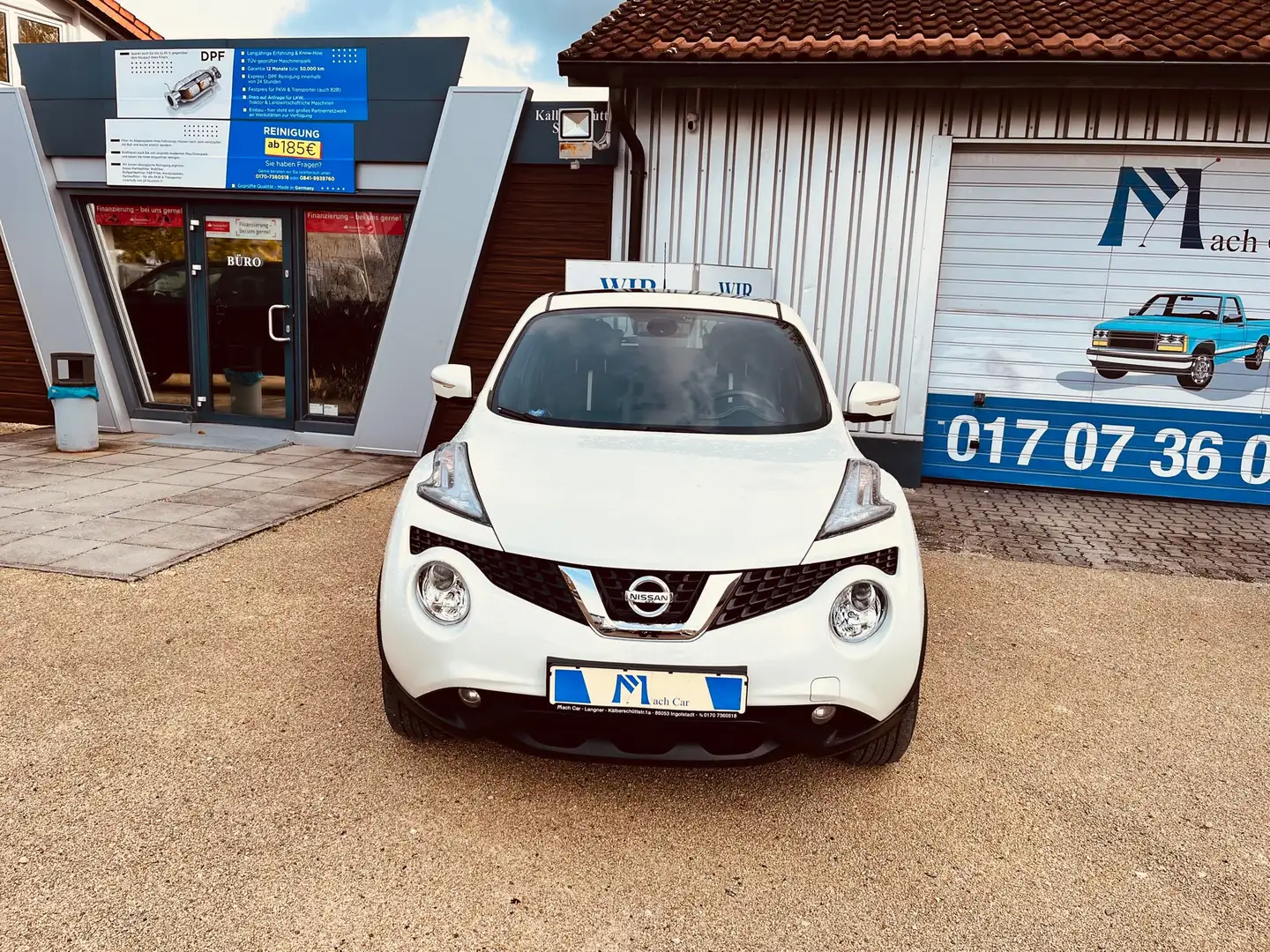 Nissan Juke 1.2 DIG-T Tekna*I HAND*WENIK KM*KAMERA*NAVI* Weiß - 2