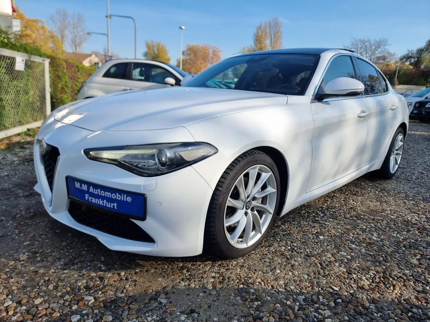 Alfa Romeo Giulia Super°Leder°Navi°Xenon°Kamera°Panor Blanc - 1
