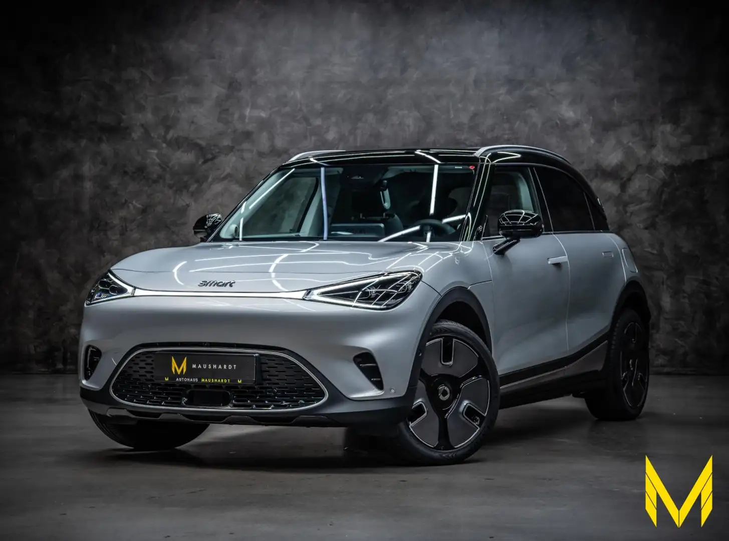 smart #1 PREMIUM #BEATS #CYBER #HUD #360 #PANO #ALL IN Argento - 1