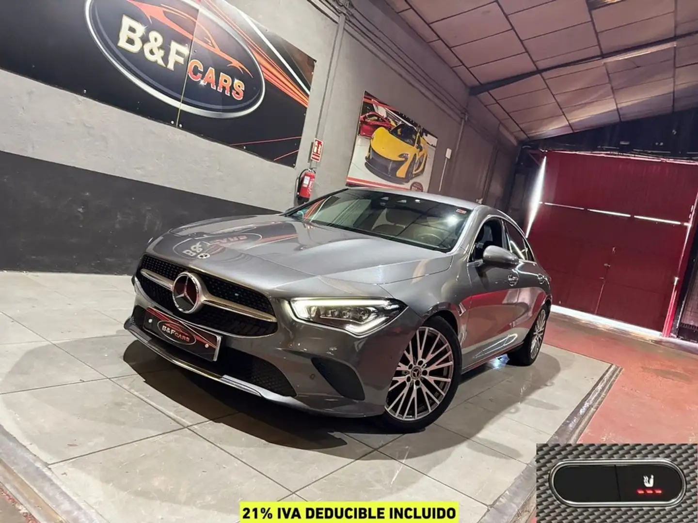 Mercedes-Benz CLA 200 200d Gris - 1
