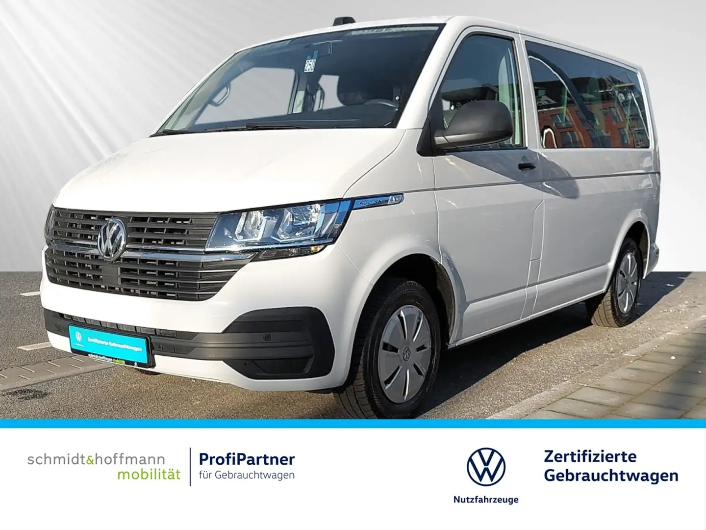 Volkswagen T6.1 Transporter Multivan Trendline 2.0 TDI PDC Klima Einparkhilfe Weiß - 1
