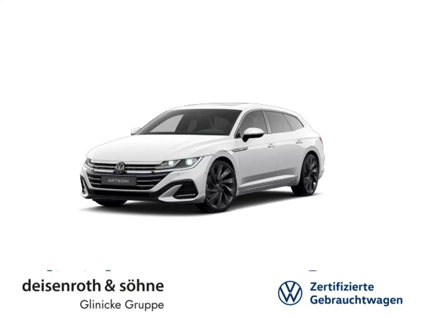 Volkswagen Arteon R-Line 2.0 TDI 4M AHK/DCC/ Weiß - 1