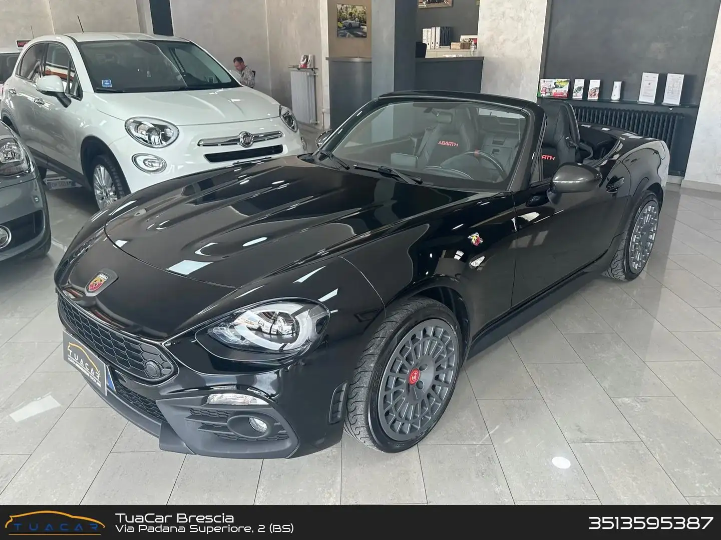 Abarth 124 Spider Scorpione 1.4 MultiAir Turbo Nero - 1