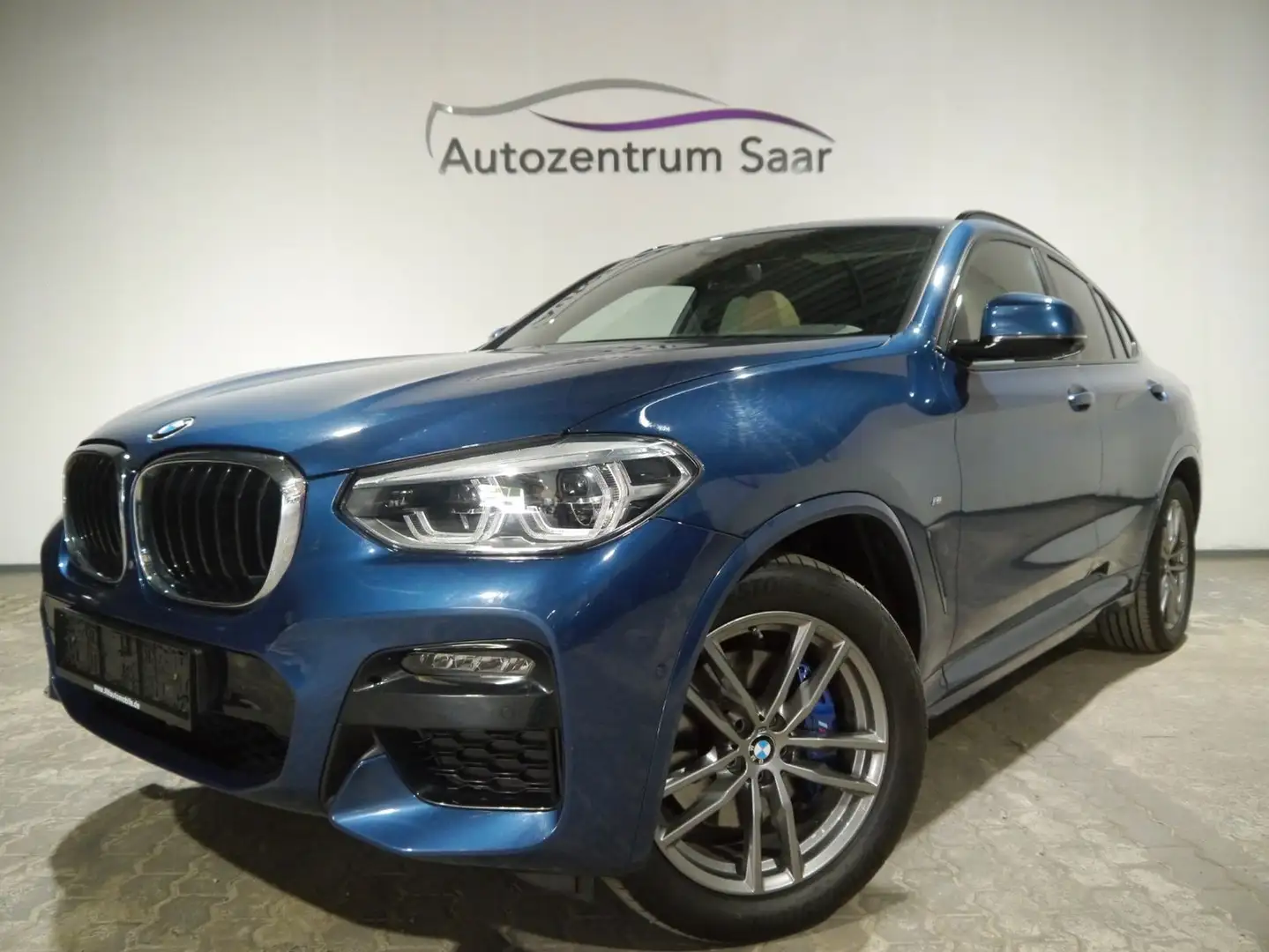 BMW X4 xDrive 30d M-Sport Pano Navi LED SH Kamera BT Blauw - 1