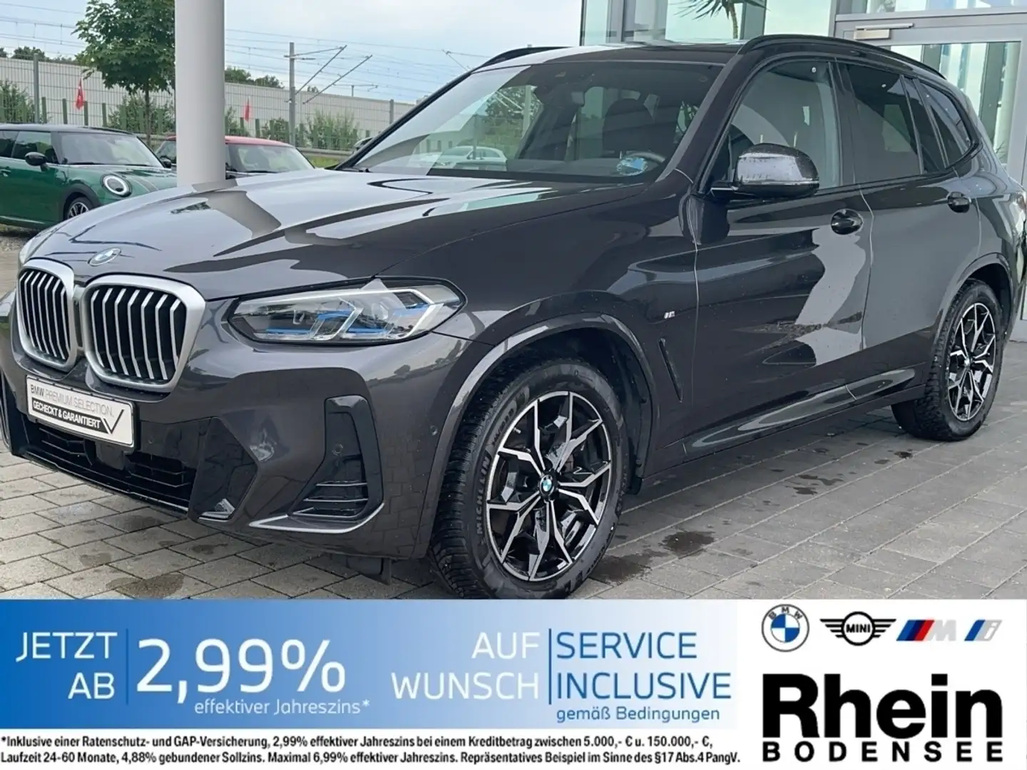 BMW X3 xDrive20i M Sportpaket Standheizung. HeadUp Сірий - 1