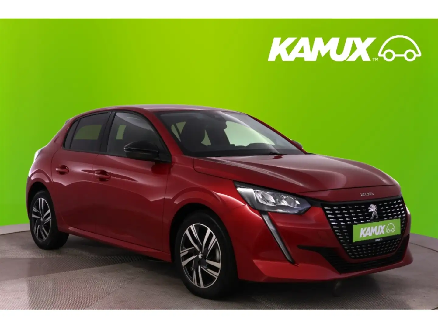 Peugeot 208 1.2 PureTech Allure+LED+NAVI+PDC+KLIMA Rood - 1