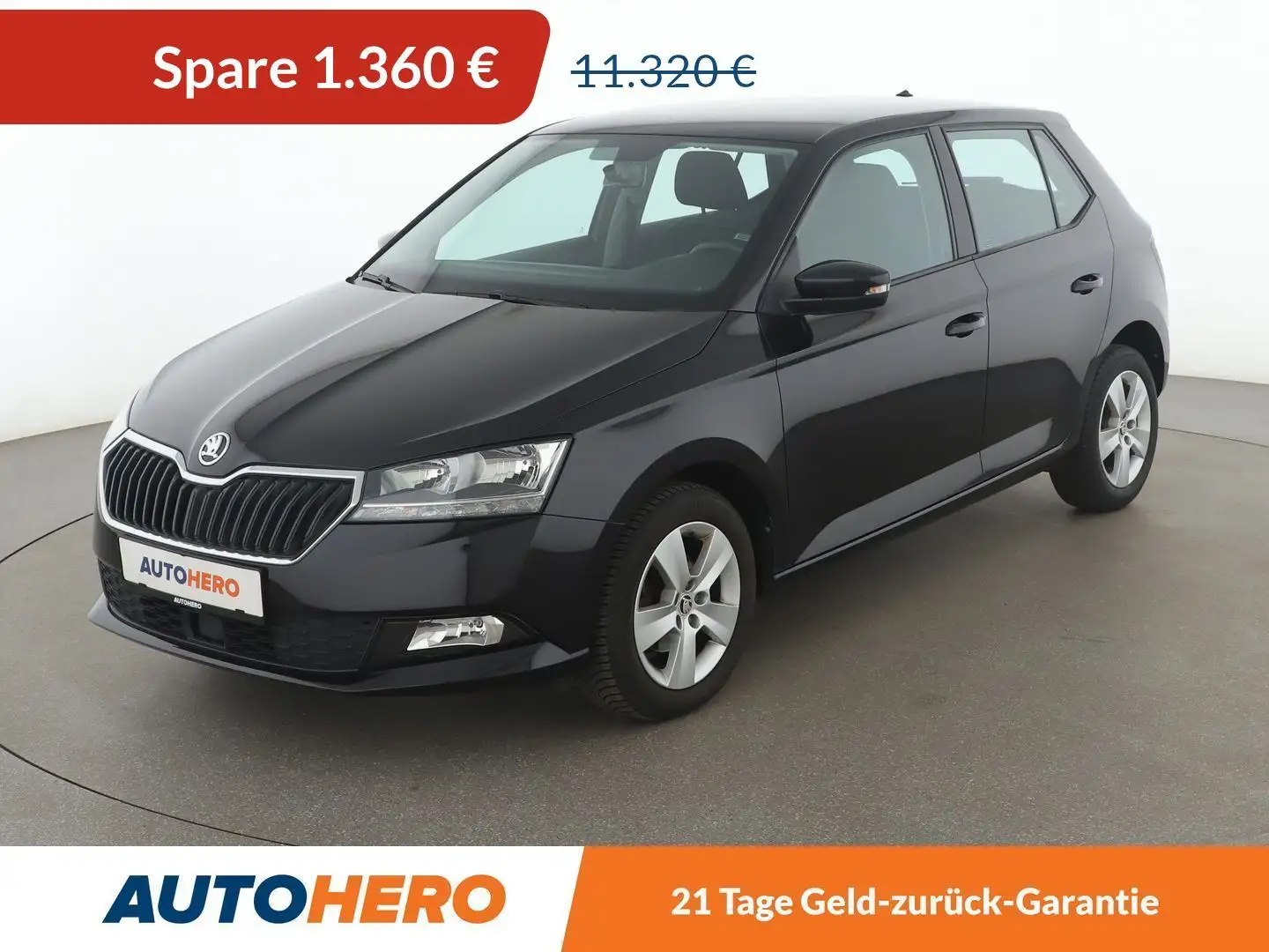 Skoda Fabia 1.0 MPI Ambition*LIM*PDC*ALU*KLIMA* crna - 1